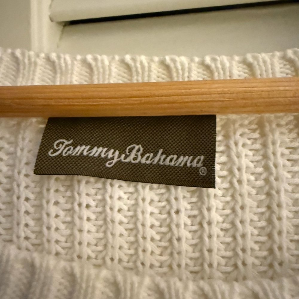Tommy Bahama White Sweater Dress❗️ - Picture 5 of 7